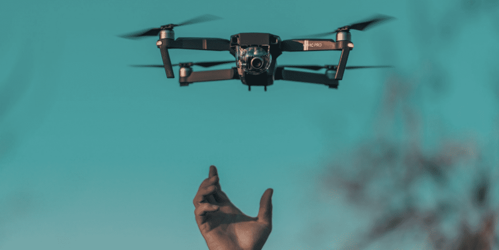 Prise de vue par drone agence de communication cholet